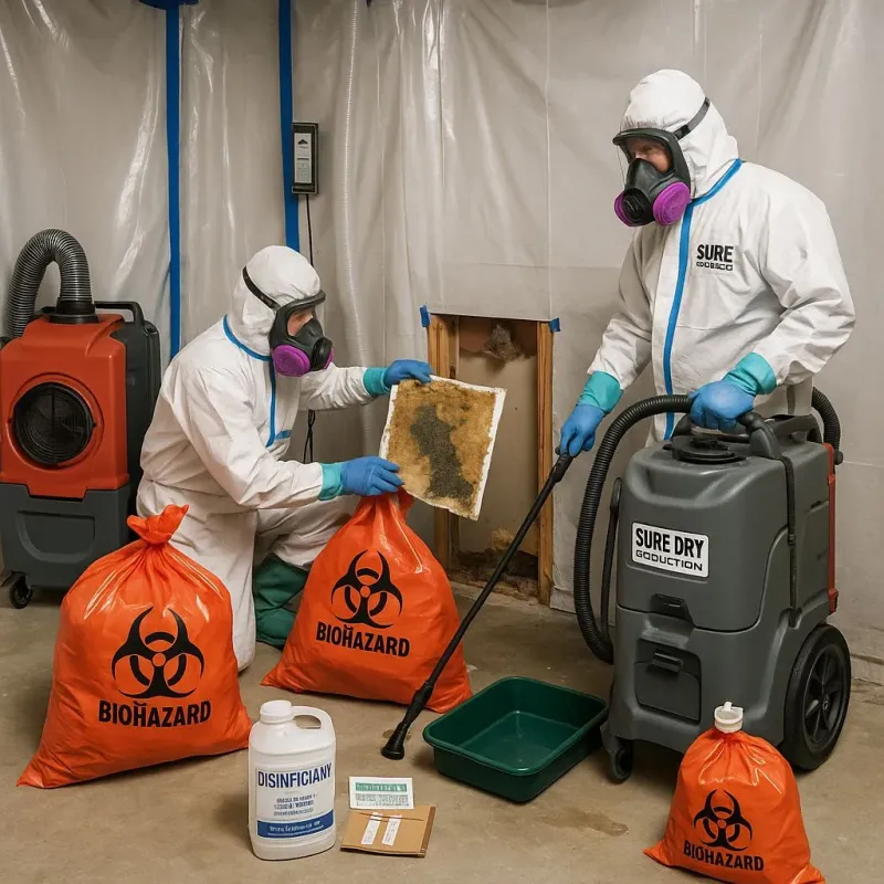 Contaminated Water Handling Protocols process in Stafford, TX