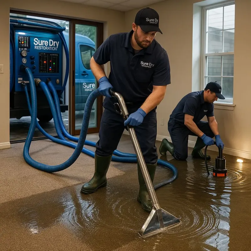 Water Extraction and Removal process in Stafford, TX